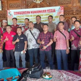 Rombongan Kunjungan Kerja  Dari Se Kecamatan Langgam Kabupaten Pelalawan Propinsi Riau 